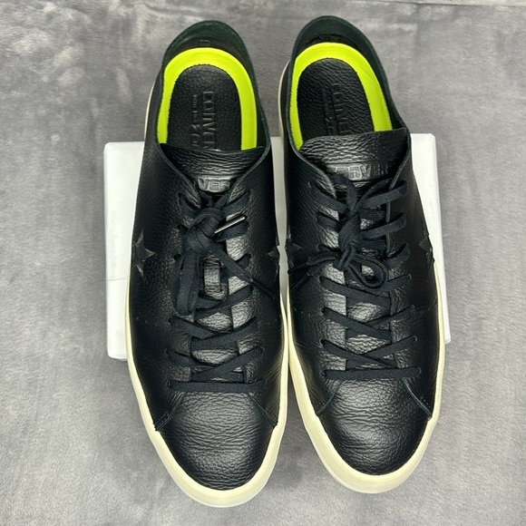 🔥🔥🔥 Converse One Star Prime Ox Black Leather Size: Men 11 Women 13🔥🔥🔥 - Picture 6 of 10